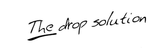 THE DROP SOLUTION logo