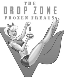 THE DROP ZONE FROZEN TREATS V logo