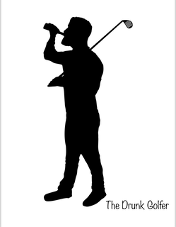 THE DRUNK GOLFER logo