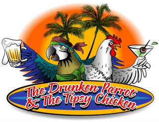 THE DRUNKEN PARROT & THE TIPSY CHICKEN logo