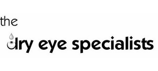 THE DRY EYE SPECIALISTS logo
