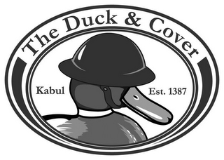 THE DUCK & COVER KABUL EST. 1387 logo