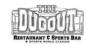 THE DUGOUT RESTAURANT & SPORTS BAR @ SPORTS WORLD STADIUM logo