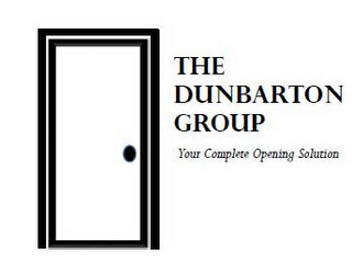 THE DUNBARTON GROUP YOUR COMPLETE OPENING SOLUTION logo