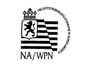 THE DUTCH WARMBLOOD STUDBOOK IN NORTH AMERICA NA/WPN logo