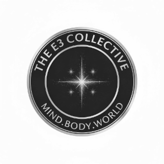 THE E 3 COLLECTIVE MIND. BODY. WORLD logo