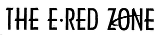 THE E RED ZONE logo