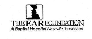 THE EAR FOUNDATION AT BAPTIST HOSPITAL NASHVILLE, TENNESSEE logo