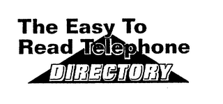 THE EASY TO READ TELEPHONE DIRECTORY logo