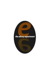 THE EBONY EXPERIMENT E logo