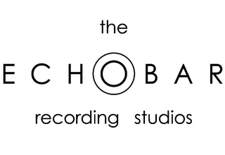 THE ECHOBAR RECORDING STUDIOS logo