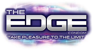 THE EDGE CONDOM TAKE PLEASURE TO THE LIMIT logo