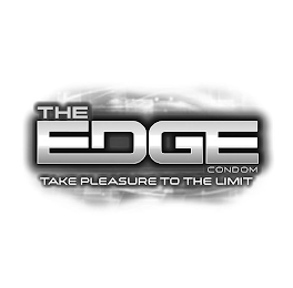 THE EDGE CONDOM TAKE PLEASURE TO THE LIMIT logo