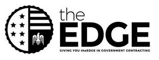 THE EDGE GIVING YOU THEEDGE IN GOVERNMENT CONTRACTING logo