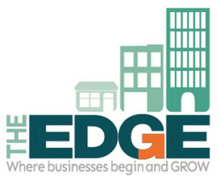 THE EDGE WHERE BUSINESSES BEGIN AND GROW logo