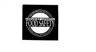 THE EDUCATIONAL FOUNDATION NATIONAL RESTAURANT ASSOCIATION INDUSTRY COUNCIL FOOD SAFETY logo