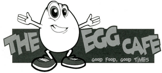 THE EGG CAFE GOOD FOOD, GOOD TIMES logo