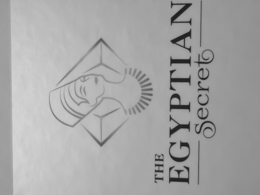 THE EGYPTIAN SECRET WORDING WITH OR WITHOUT IMAGERY logo