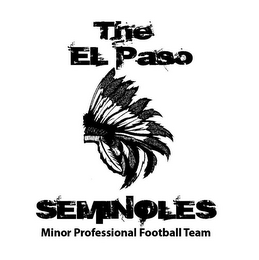 THE EL PASO SEMINOLES MINOR PROFESSIONAL FOOTBALL TEAM logo
