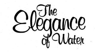 THE ELEGANCE OF WATER logo