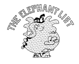 THE ELEPHANT LIST logo