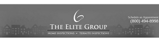 THE ELITE GROUP HOME INSPECTIONS - TERMITE INSPECTIONS SCHEDULE AN APPOINTMENT (800) 494-8998 logo