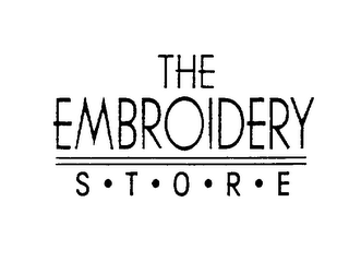 THE EMBROIDERY STORE logo