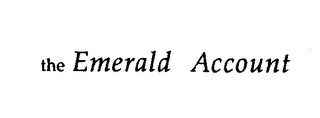 THE EMERALD ACCOUNT logo