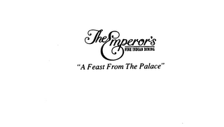 THE EMPEROR'S FINE INDIAN DINING "A FEAST FROM THE PALACE" logo