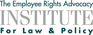 THE EMPLOYEE RIGHTS ADVOCACY INSTITUTE FOR LAW & POLICY logo