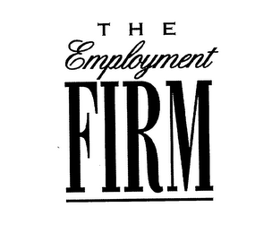 THE EMPLOYMENT FIRM logo