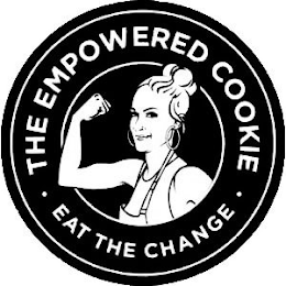 THE EMPOWERED COOKIE . EAT THE CHANGE. logo