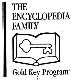 THE ENCYCLOPEDIA FAMILY GOLD KEY PROGRAM logo