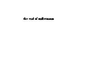 THE END OF MILLENNIUM logo