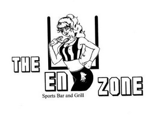 THE END ZONE SPORTS BAR AND GRILL logo