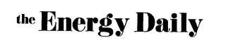 THE ENERGY DAILY logo