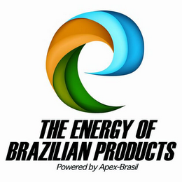 THE ENERGY OF BRAZILIAN PRODUCTS POWERED BY APEX-BRASIL logo