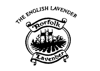 THE ENGLISH LAVENDER NORFOLK LAVENDER logo