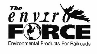THE ENVIRO FORCE ENVIRONMENTAL PRODUCTS FOR RAILROADS logo