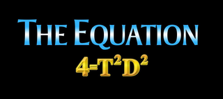 THE EQUATION 4=T2D2 logo