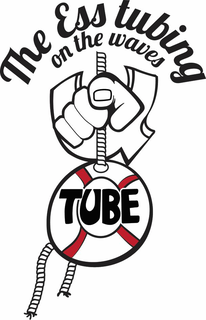 THE ESS TUBING ON THE WAVES U TUBE logo