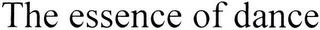 THE ESSENCE OF DANCE logo
