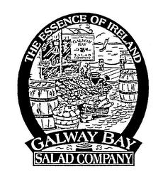 THE ESSENCE OF IRELAND GALLWAY BAY SALAD COMPANY logo