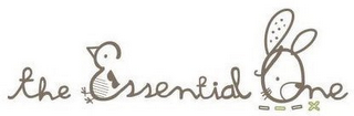 THE ESSENTIAL ONE --- X logo