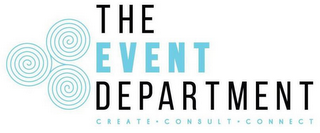 THE EVENT DEPARTMENT CREATE · CONSULT ·CONNECT logo