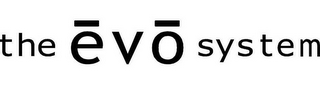 THE EVO SYSTEM logo