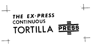 THE EX-PRESS CONTINUOUS TORTILLA PRESS logo