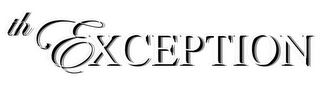 THE EXCEPTION logo
