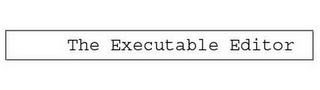 THE EXECUTABLE EDITOR logo