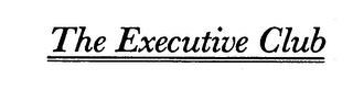 THE EXECUTIVE CLUB logo